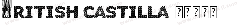 British Castilla字体转换